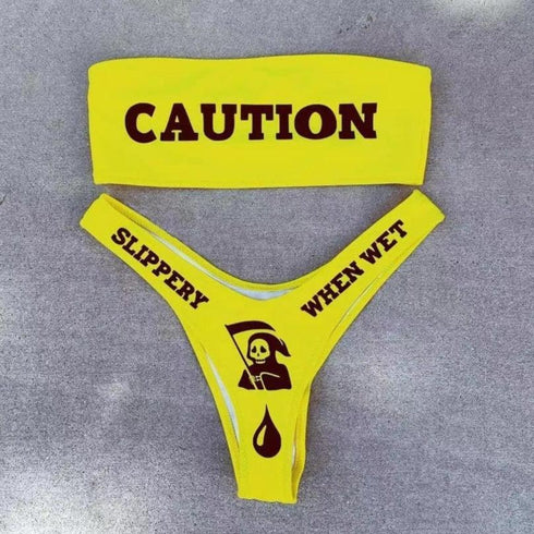 Strapless Tube Bikini